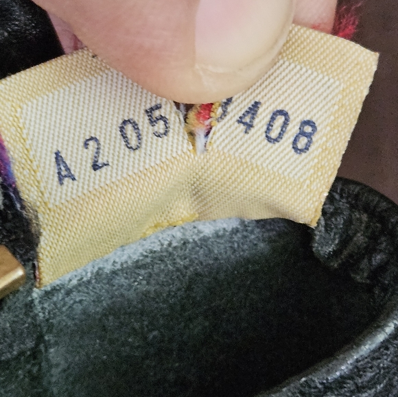 Vintage Dooney and Bourke AWL Double Buckle Satchel - Black - Picture 16 of 16